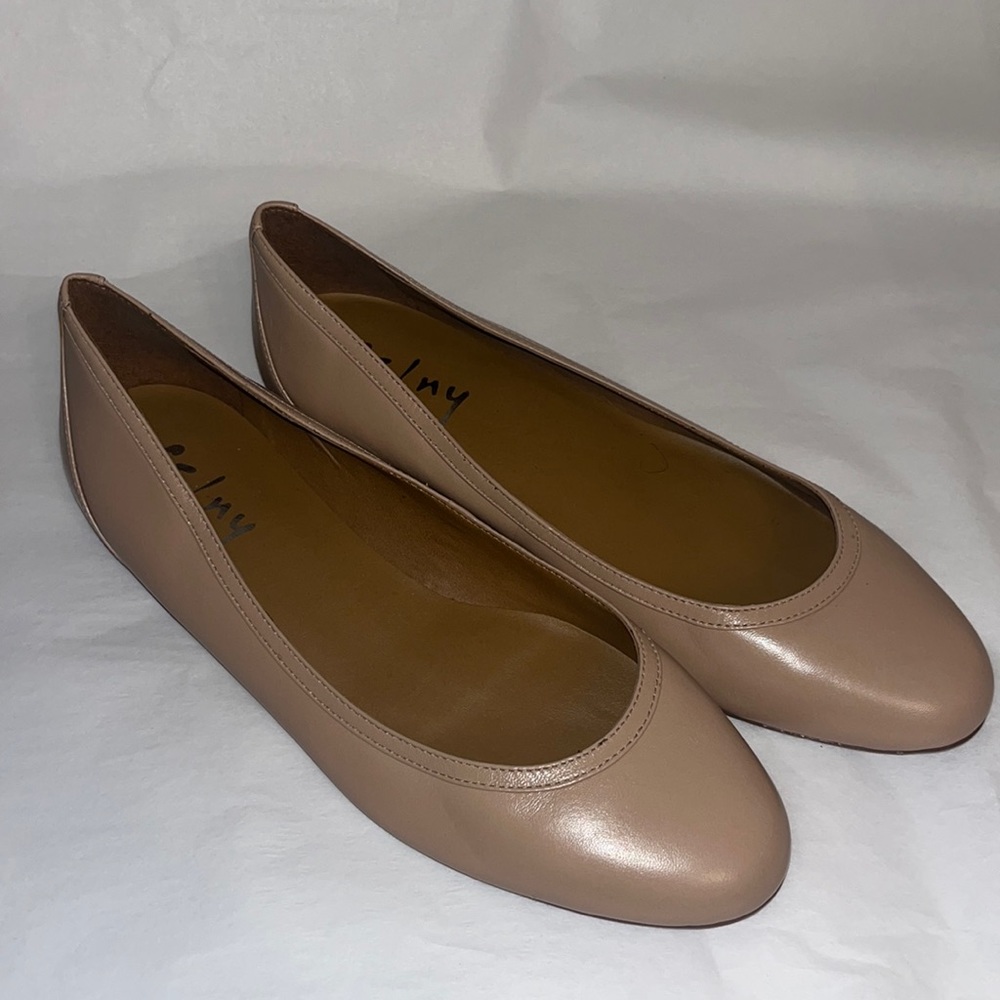 NWOT hulfs women’s pink flats size 10 - Picture 3 of 9